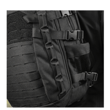 M-Tac Mission Pack Elite rygsæk med holdbart Cordura 1000D materiale og MOLLE LASER CUT-system for øget funktionalitet.