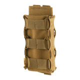 M-Tac Mag Pouch Kolchan til AK/AR i Cordura 1000D med MOLLE montering, kompatibel med AK og AR magasiner, brun farve.