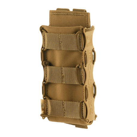 M-Tac Mag Pouch Kolchan til AK/AR i Cordura 1000D med MOLLE montering, kompatibel med AK og AR magasiner, brun farve.