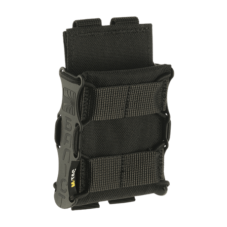 M-Tac Mag Lomme Kolchan til AK/AR Mini i sort med stødresistente plastikindsatser og MOLLE-system, fremstillet af holdbar Cordura 1000D.