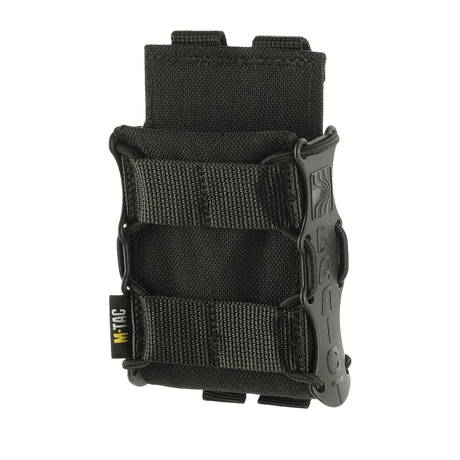 M-Tac Mag Lomme Kolchan til AK/AR Mini i slidstærkt Cordura med MOLLE-system, sort design, til sikker magasinholdning.