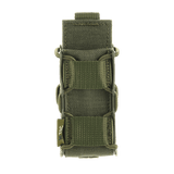Mørkegrøn M-Tac Pistolmagasinlomme Kolchan i stærkt Cordura 1000D materiale med stødresistente plastikindsatser til sikker magasinopbevaring.