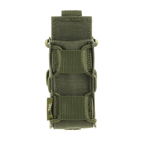 Mørkegrøn M-Tac Pistolmagasinlomme Kolchan i stærkt Cordura 1000D materiale med stødresistente plastikindsatser til sikker magasinopbevaring.
