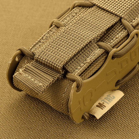 M-Tac Pistolmagasinlomme Kolchan i slidstærkt Cordura 1000D materiale med stødresistente plastikindsatser for sikker magasinopbevaring.