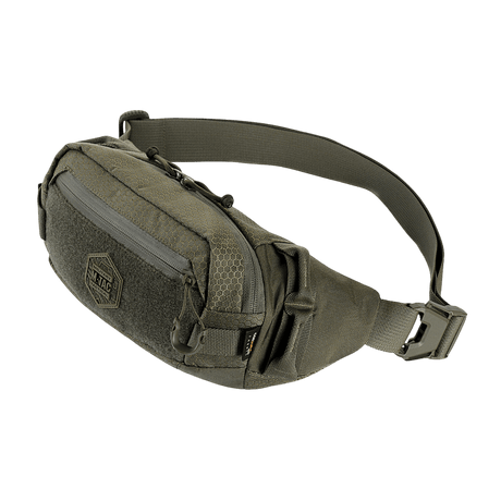 M‑Tac Bæltetaske Elite Hex i Cordura materiale med stilfuldt design og funktionelle rum, ideel til taktisk udstyr og daglig brug.