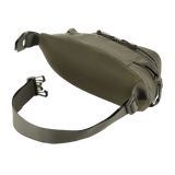 M‑Tac Bæltetaske Elite Hex i Cordura 500D med modulære lommer og YKK lynlåse, set nedefra, perfekt til hverdagsbrug og taktisk udstyr.