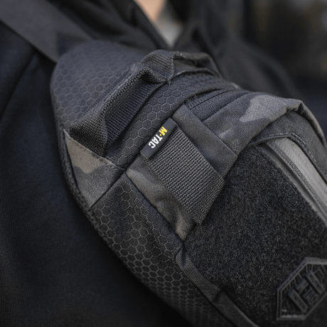 M‑Tac Bæltetaske Elite Hex i Cordura med YKK lynlåse og Woojin spænder, ideel til taktisk brug og hverdagsopbevaring