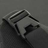 Detalje af Woojin spænde på M‑Tac Bæltetaske Elite Hex med robust rem og Cordura materiale. Perfekt til daglig brug og taktisk udstyr.