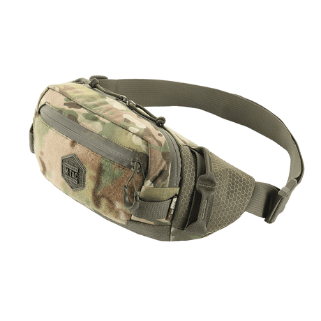Billede af M‑Tac Bæltetaske Elite Hex med stilfuldt design, militær print og holdbare YKK lynlåse, ideel til hverdagsbrug og taktiske formål.