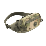 M-Tac Bæltetaske Elite Hex i camouflage-design med Cordura-materiale og YKK-lynlåse, ideel til hverdagsbrug og taktisk udstyr.