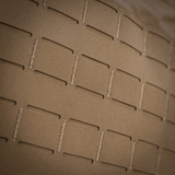 Nærbillede af M-Tac Frontpanel til Plate Carrier Cuirass QRS XL i slidstærkt Cordura 500D-materiale med MOLLE-system.