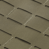 Nærbillede af MOLLE-system på M-Tac Frontpanel til Plate Carrier Cuirass QRS XL lavet af Cordura 500D-materiale