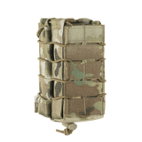 M-Tac Dobbelt Magtaske til AK Gen.3 i camouflagedesign, lavet af slidstærkt Cordura 1000D, MOLLE-kompatibel, skridsikker gummioverflade.