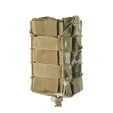 M-Tac Dobbelt Magtaske til AK Gen.3 i holdbart Cordura 1000D med skridsikker gummioverflade, MOLLE-kompatibel til taktiske anvendelser.