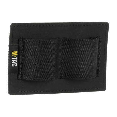 M-Tac Modulær Indsats Small (2 sektioner) i sort polymerkomposit med elastiske stropper til EDC-udstyr. Perfekt til organisering.