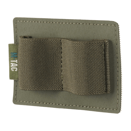 M-Tac Modulær Indsats Small (2 sektioner) med elastiske stropper til udstyr, lavet af holdbart polymerkomposit materiale, set forfra.