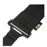 M-Tac Våbenbælte Single Point med quick-drop system og justerbar længde, lavet af kvalitets Texcel-rem til nem våbenhåndtering.