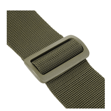 Detaljebillede af M-Tac Våbenbælte Single Point lavet af kvalitets Texcel-rem med justerbar længde og quick-drop system.