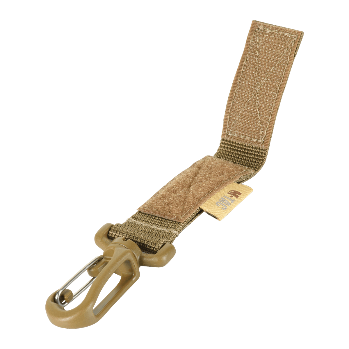 M-Tac Karabinhage Tilbehør med justerbar Velcro-rem til MOLLE-system fastgørelse på taktisk udstyr.