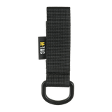M-Tac Fastgørelse med D-ring til MOLLE-system. Sort velcro fastgørelse med sikker D-ring til rygsække og veste. Taktisk tilbehør.