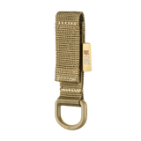 M-Tac Fastgørelse med D-ring til MOLLE-system, kompakt taktisk tilbehør med Velcro-lukning, ideel til montering på udstyr