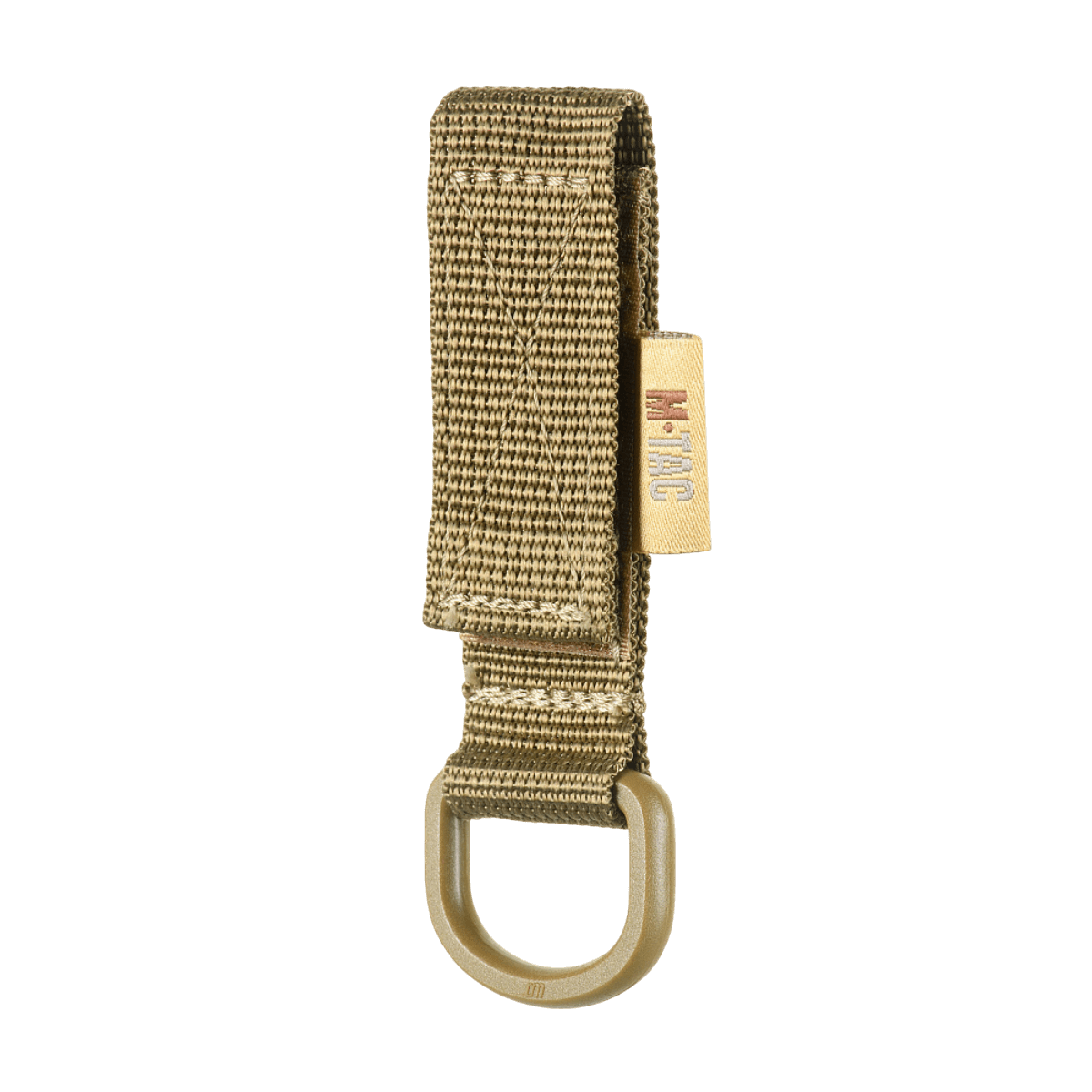 M-Tac Fastgørelse med D-ring til MOLLE-system, kompakt taktisk tilbehør med Velcro-lukning, ideel til montering på udstyr