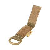 M-Tac Fastgørelse med D-ring til MOLLE-system, kompakt og let til taktisk brug med Velcro-lukning for sikker montering.