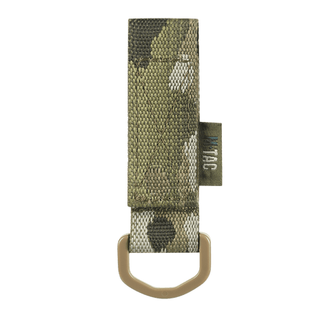 M-Tac Fastgørelse med D-ring i camouflagemønster til MOLLE-system til taktisk brug