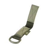 M-Tac Fastgørelse med D-ring til MOLLE-systemer med Velcro-lukning, kompakt og let til taktisk brug. Ideel til rygsække og veste.