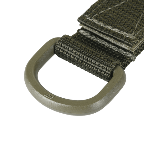 M-Tac Fastgørelse med D-ring til MOLLE-systemer, ideel til taktik, udstyr på rygsække og bælter, kompakt og let design med Velcro-lukning.