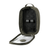 M-Tac Modul Insert Molle 11x19, Laser Cut i åben taske, viser interiør med specialrum til EDC-kit.