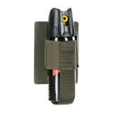 M‑Tac Modulær Indsats til Pepperspray i polymerkomposit med elastik og strop, design til hurtig adgang og sikker opbevaring.
