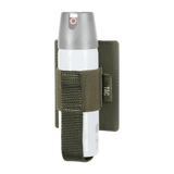 M‑Tac Modulær Indsats til Pepperspray med elastisk strop og Velcro fastgørelse, praktisk og robust, polymerkomposit materiale.