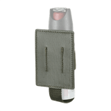M-Tac Modulær Indsats til Pepperspray i polymerkomposit, elastikholder for sikkerhed og Velcro-montering.