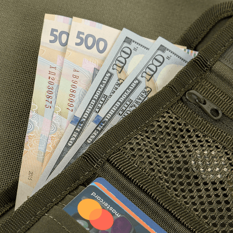 M‑Tac Pung Elite Gen.II Hex med kontanter og kort i slidstærkt materiale