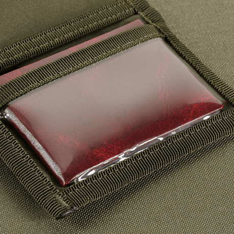 M‑Tac Pung Elite Gen.II Hex med plastiklomme til dokumenter i slidstærkt Cordura Hex 1000D materiale.