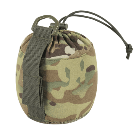 M-Tac Alder Camouflage Suit tilbehør med laser cut teknologi i camo materiale, ideel til snigskytte missioner i ujævnt terræn.