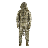 M-Tac Alder Camouflage Suit i naturinspireret design til snigskytter, syet med laser cut teknologi for optimal skjul i ujævnt terræn.