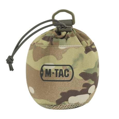 M-Tac aldringsdragt kompressionspose i camouflagefarver til opbevaring af Alder Camouflage Suit under missioner i ujævnt terræn.