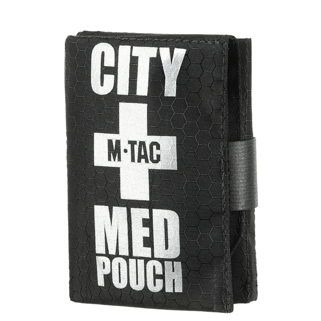 M-Tac City Med Pouch Hex førstehjælpskit med medicinsk kors på sort Hex Polyester