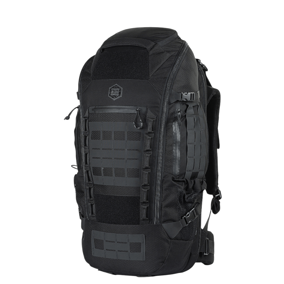 M-Tac Rygsæk Large Elite Hex Gen. IV i slidstærkt Cordura 500D og Cordura Hex 1000, designet til ergonomi og funktionalitet.