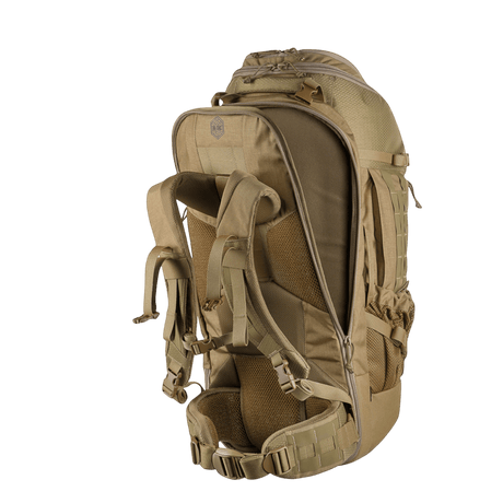 M-Tac Rygsæk Large Elite Hex Gen. IV vist med ergonomisk design, stilfuldt look og holdbare materialer som Cordura 500D og Cordura Hex 1000.