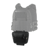 Sort M-Tac Lomme til Tilbehør Lower Large Elite i Cordura 500D med YKK lynlåse og robust design.