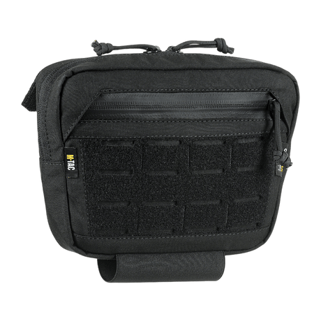 M-Tac Lomme til Tilbehør Lower Large Elite i sort Cordura 500D med YKK lynlåse, funktionel til krævende forhold.