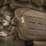 M-Tac Lomme til Tilbehør Lower Large Elite i robust Cordura 500D med YKK lynlåse på camouflagebaggrund, ideel til udstyr.