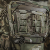 M-Tac Lomme til Tilbehør Lower Large Elite i Cordura 500D, placeret på camouflageudstyr for praktisk og holdbar opbevaring.