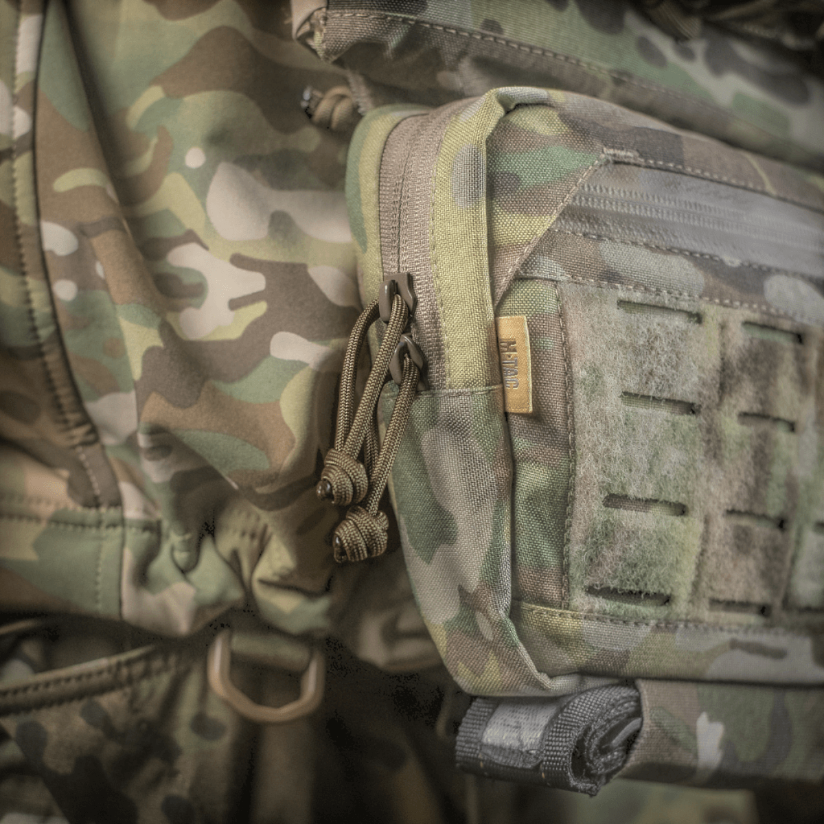 M-Tac Lomme til Tilbehør Lower Large Elite i slidstærk Cordura 500D, praktisk og robust med YKK lynlås til nem adgang.