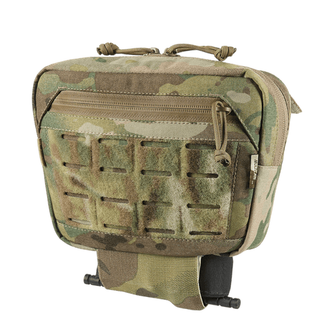 M-Tac Lomme til Tilbehør Lower Large Elite i slidstærk Cordura 500D med YKK lynlåse i kamouflage design, ideel til udendørs brug.