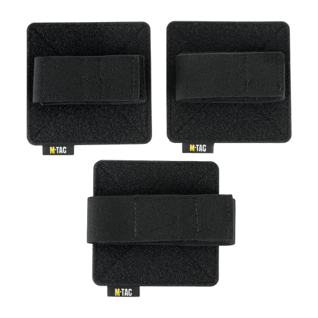 M‑Tac Indlæg til Rygsæk (3 stk) med justerbart velcro-fastgørelse, designet til våbenkasser og rygsække, sort farve