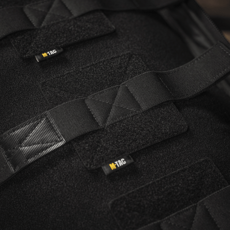 M‑Tac Indlæg til Rygsæk (3 stk) sort velcro og stropper til optimal sikring af våben og tilbehør i tasker.